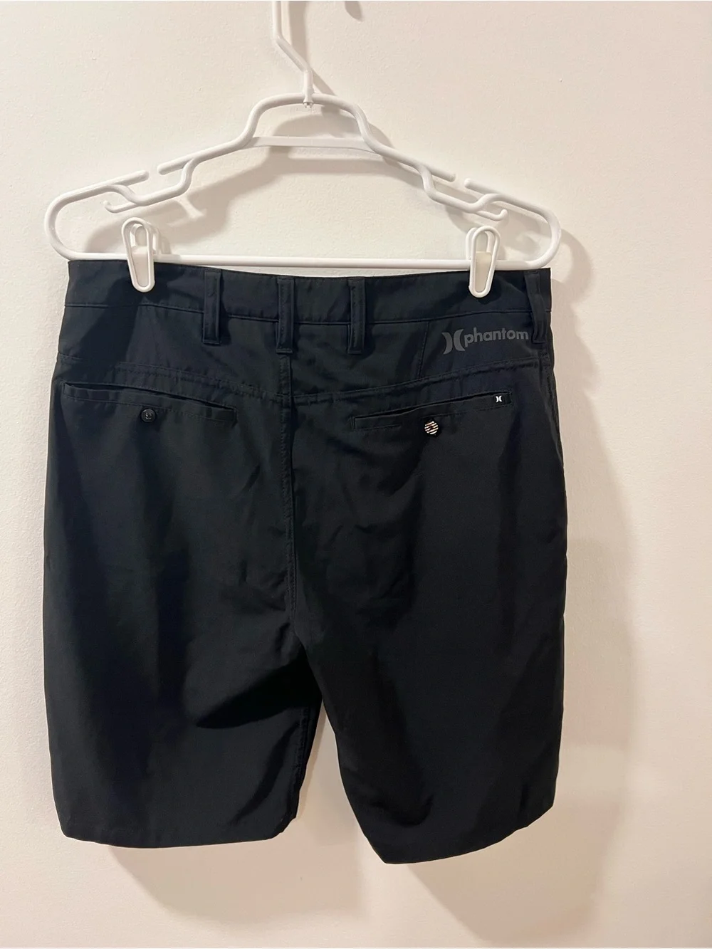 Hurley Men's Black Hybrid Walkshorts